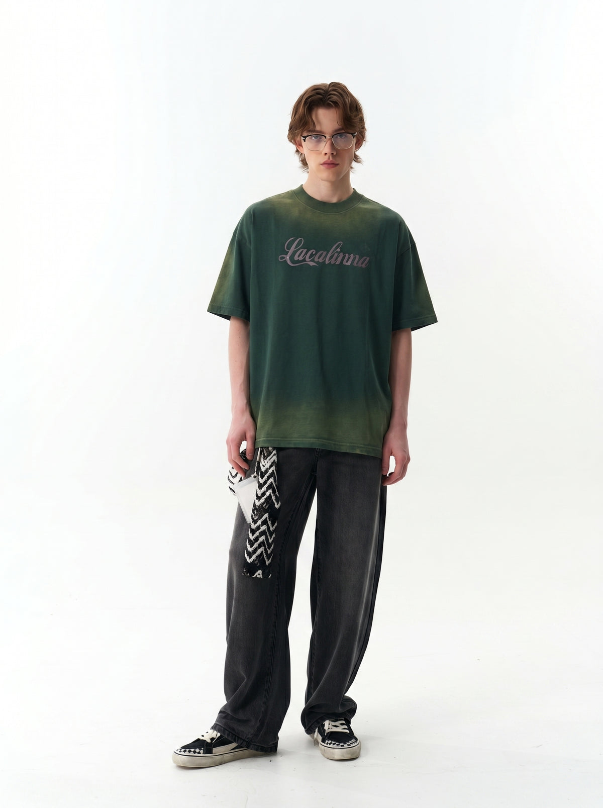 Vintage Wash Logo Oversized T-Shirt